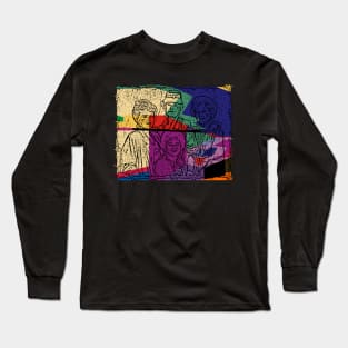 Wpap golden girls vintage Long Sleeve T-Shirt